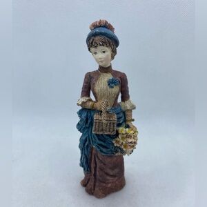 Vintage Lady Figurine Approximately 5.5” T